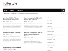 Tablet Screenshot of i-lifestyle.com.au